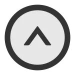 Up Circle SVG Icon